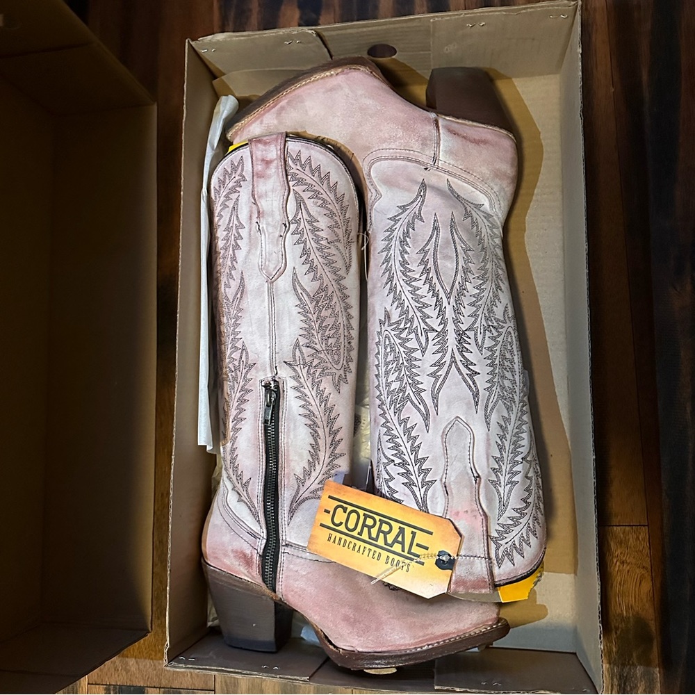 Corral Pink Boots